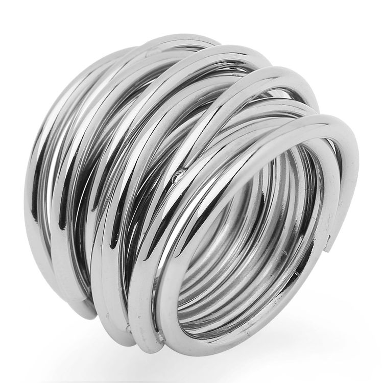 Edelstahl Ring Spaghetti | Kaufen auf Ricardo