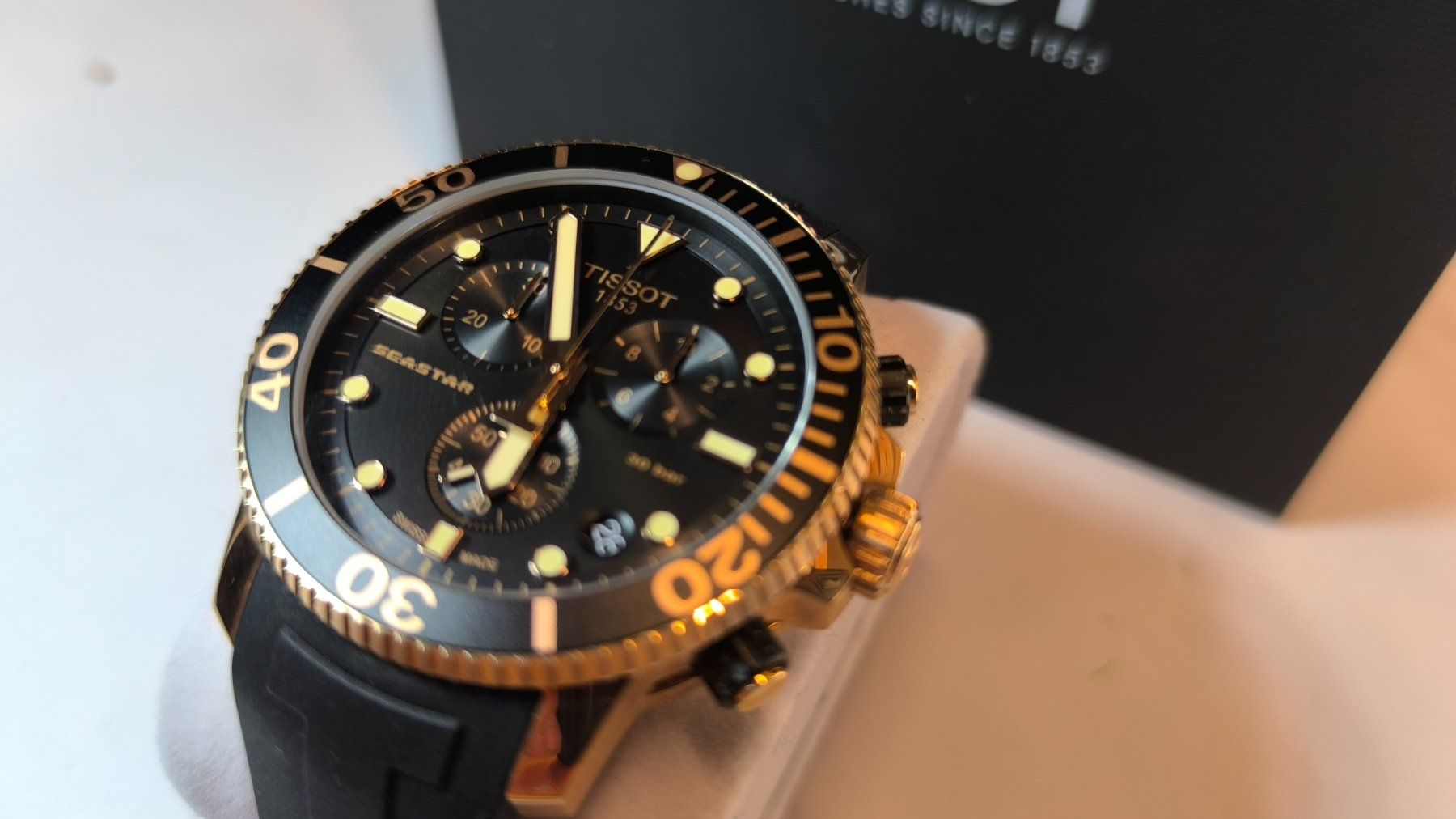 Tissot Orologi: TISSOT Seastar Chrono black – Nuovo (secondo la descrizione) da Oberentfelden venduto da Nickfried 2