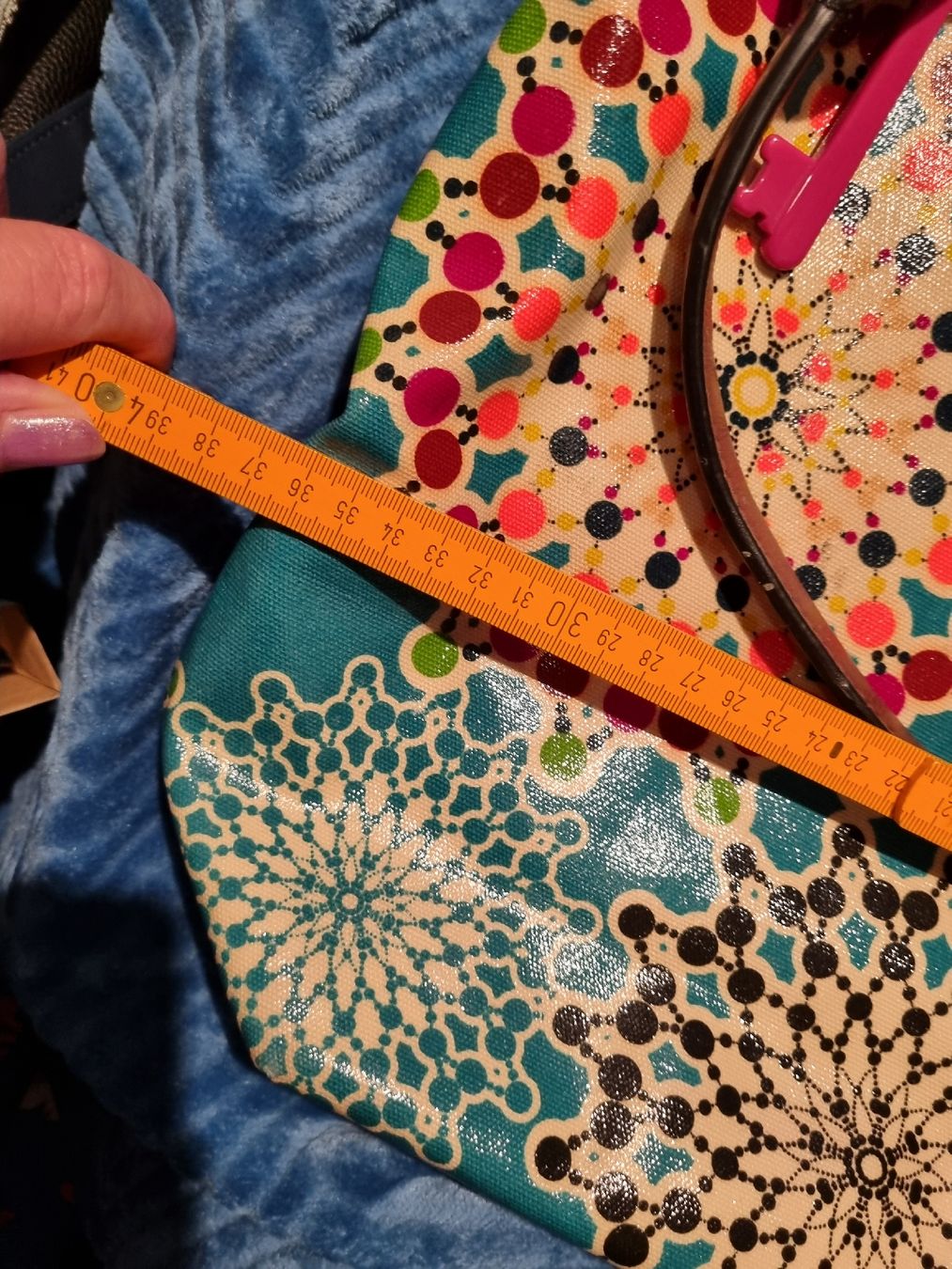 Fossil Borse da donna: Fossil Tasche bunt gemustert Leder Henkeltasche  – Nuovo (secondo la descrizione) da Aesch BL venduto da mutti04 4