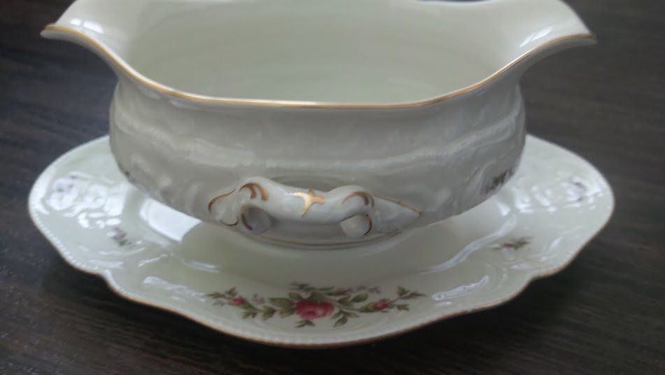 Rosenthal Ciotole: Antike Sauciere "Classic Rose" Rosenthal NEU – Nuovo e nell'imballaggio originale da Rain venduto da FraMar58 1