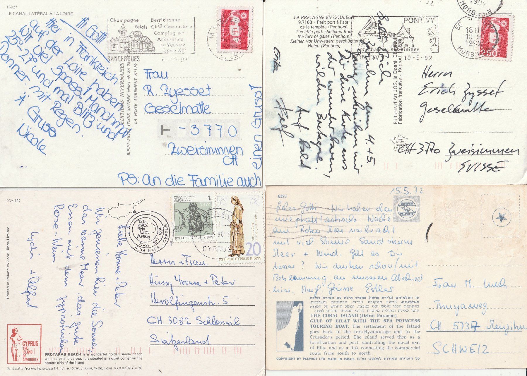 Cartes postales: 20 Karten Weltweit – D'occasion à Lumbrein par made02 1