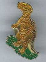 Plaketten & Abzeichen: Dinosaurier, Pin – Gebraucht aus Zürich von t24_de