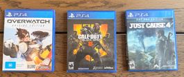 PS4 Bundle (Overwatch + Black Ops 4 + Just Cause 4)