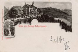 Schweibenalp   BE  ob Brienz      um 1903