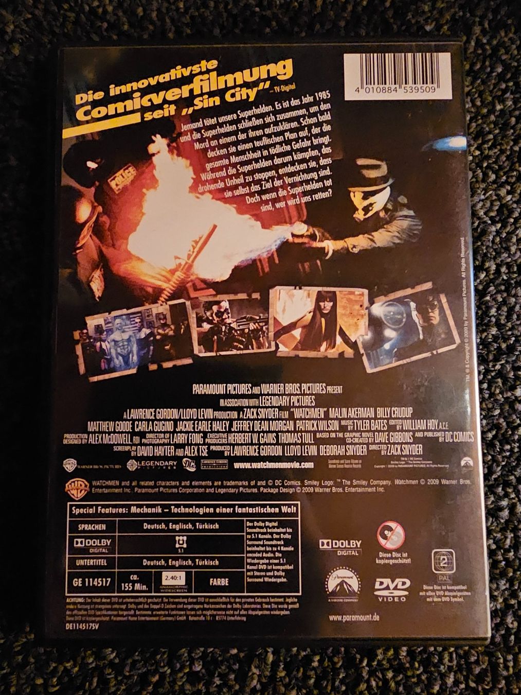 Tutti i DVDs: WATCHMEN(13850) – Usato da Ruswil venduto da M71 1