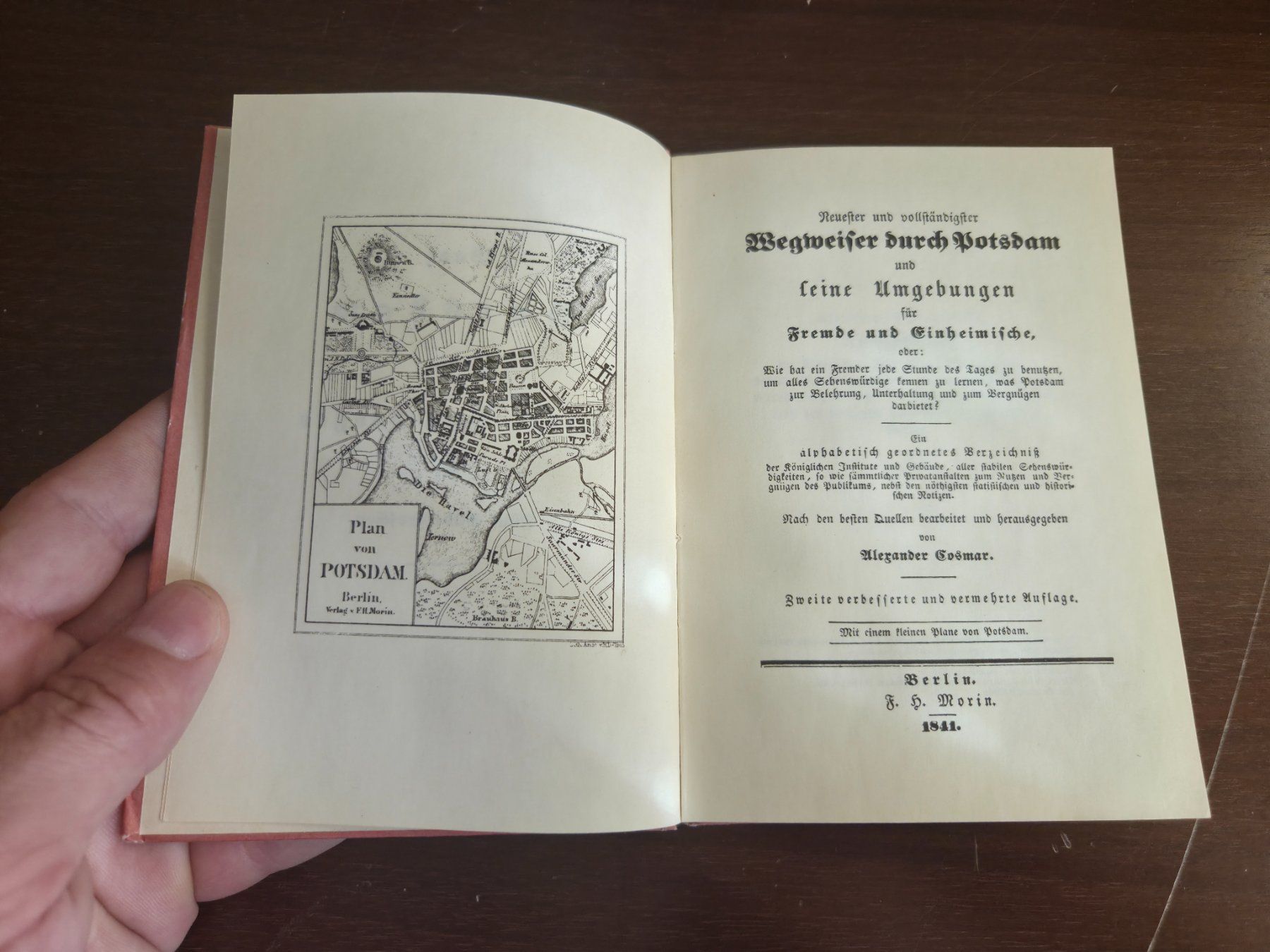 Libri: Cosmar: Wegweiser durch Potsdam 1841 Reprint – Usato da Aldesago venduto da lusuardi 5