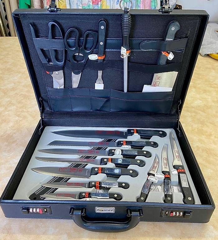 Coltelli: BERGHOFF - Messer Set, 16 teilig NEU – Usato da Zollikon venduto da LouisArmstrong 2