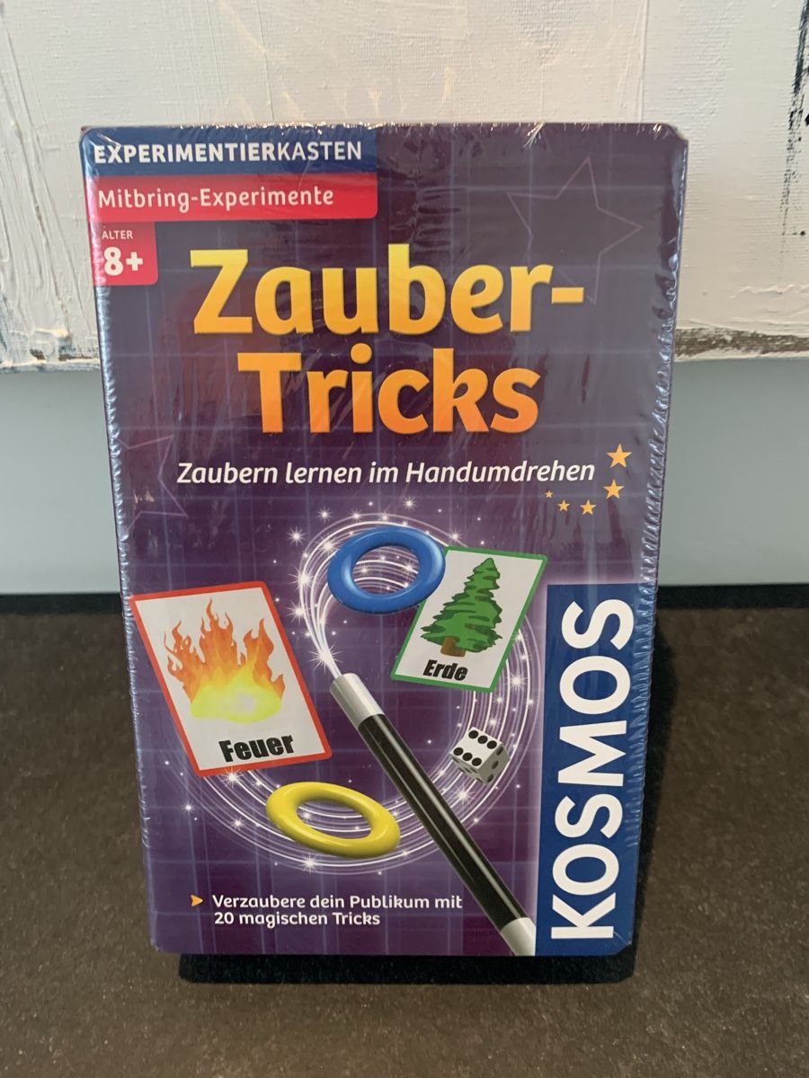 Kosmos Giochi: Kosmos Zaubertricks neu u original verpackt – Nuovo e nell'imballaggio originale da Killwangen venduto da Zermatt5