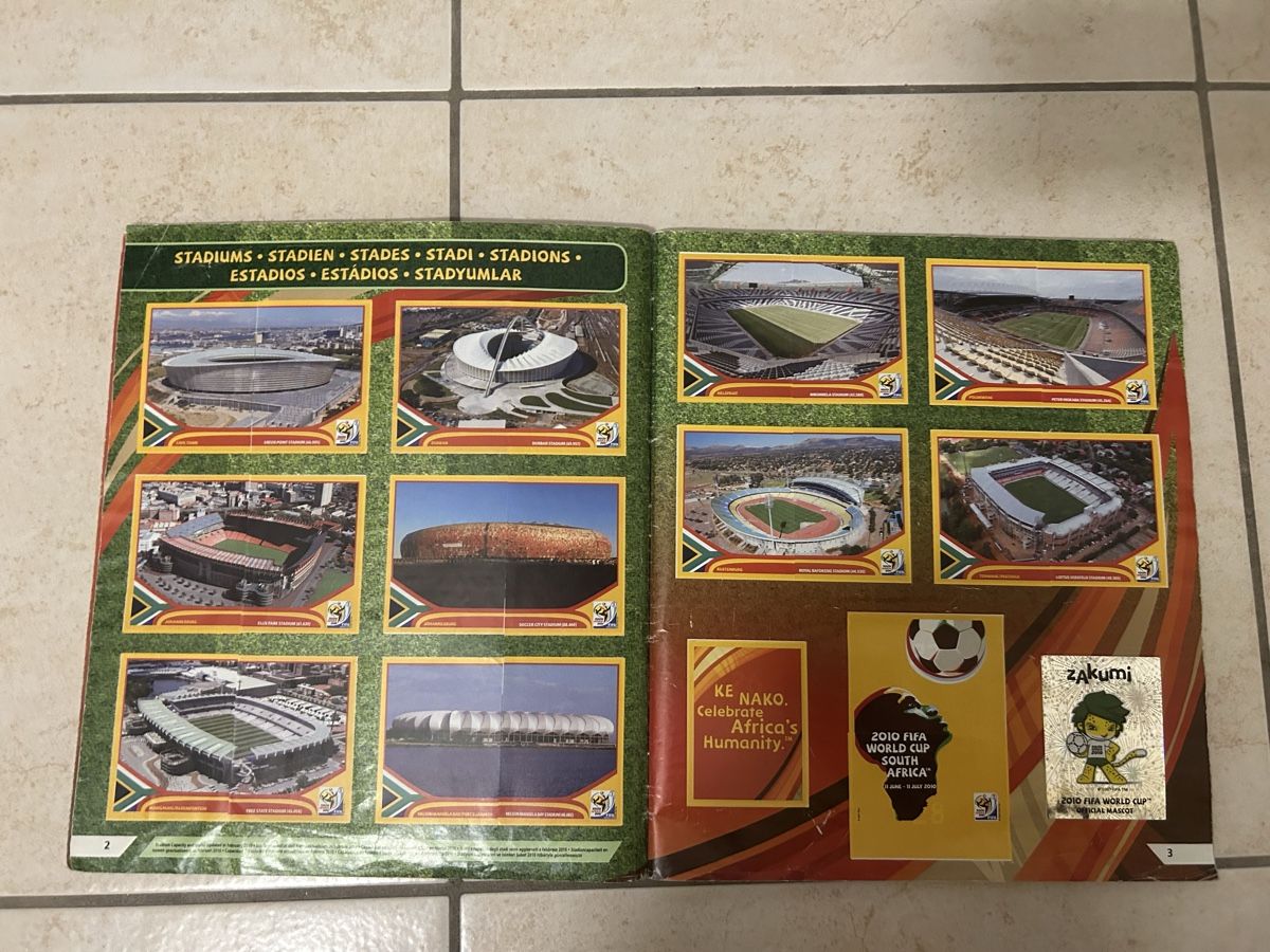 Panini Album: Panini Album Wm 2010 – Usato da Binningen venduto da Flagello 3