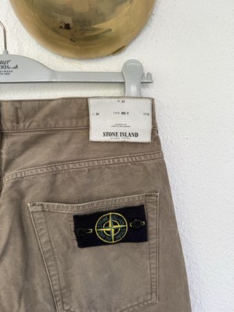 Pantalon Stone Island beige type RE-T taille W32