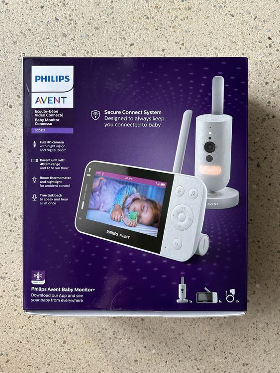 Babyphone Philips Avent Secure Connect System (Neu (gemäss Beschreibung ...