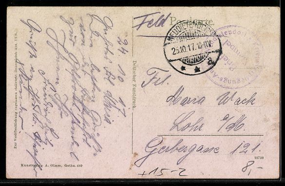 Cartoline postali: AK Gotha, Luftschiffhafen mit Zeppelin – Usato da Berlin venduto da bartko-reher 1