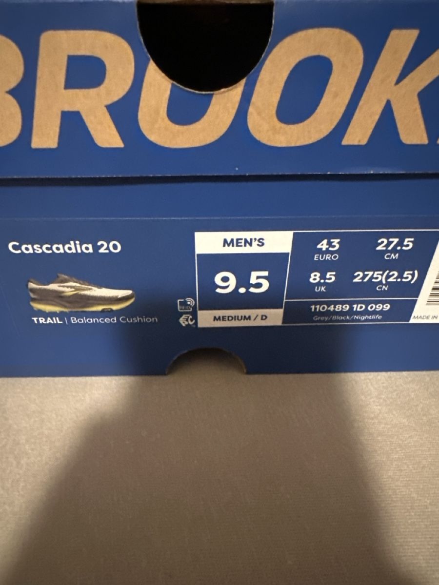 Brooks Scarpe da uomo: Cascadia 20 – Nuovo e nell'imballaggio originale da Sigirino venduto da del_l62x 1