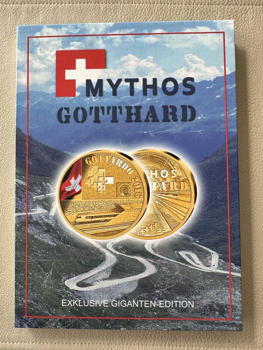 Alle Münzen: Münzen Mythos Gotthard 2x – Neu (gemäss Beschreibung) aus Beringen von Swisscat01 2