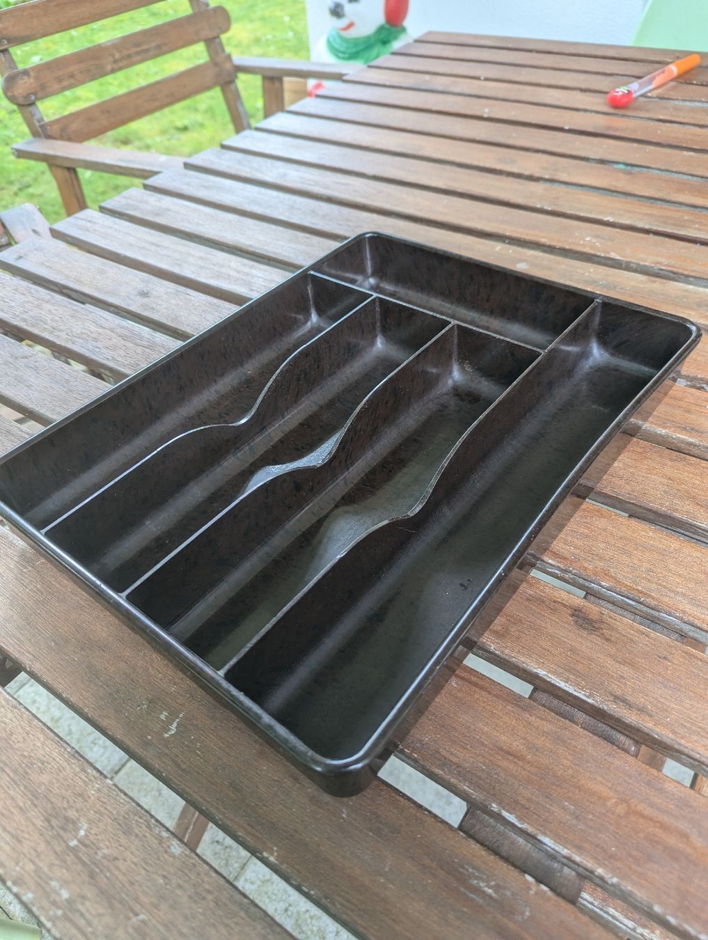 Elettrodomestici da cucina: Vintage Bakelite Brown Kitchen Utensil Tray - Owo – Usato da Erlinsbach SO venduto da Meytalien