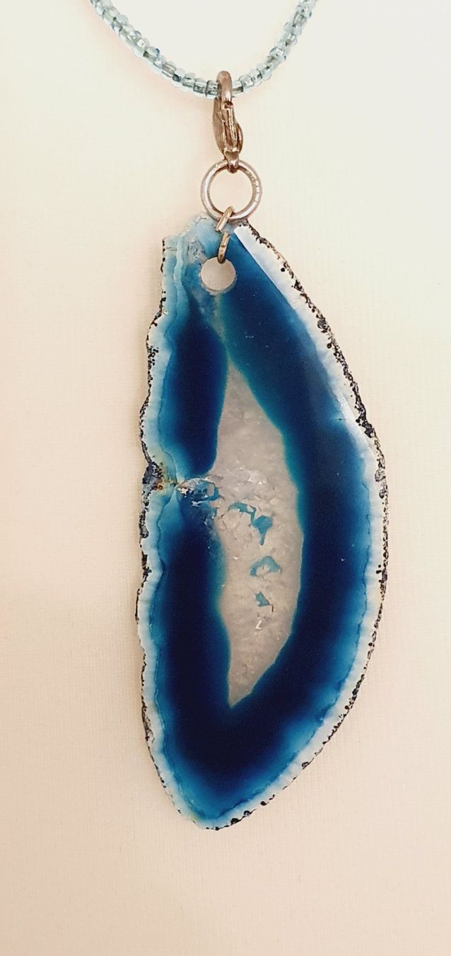 Catenine: Kette mit Stein blau – Nuovo (secondo la descrizione) da Stansstad venduto da InStyle8 1