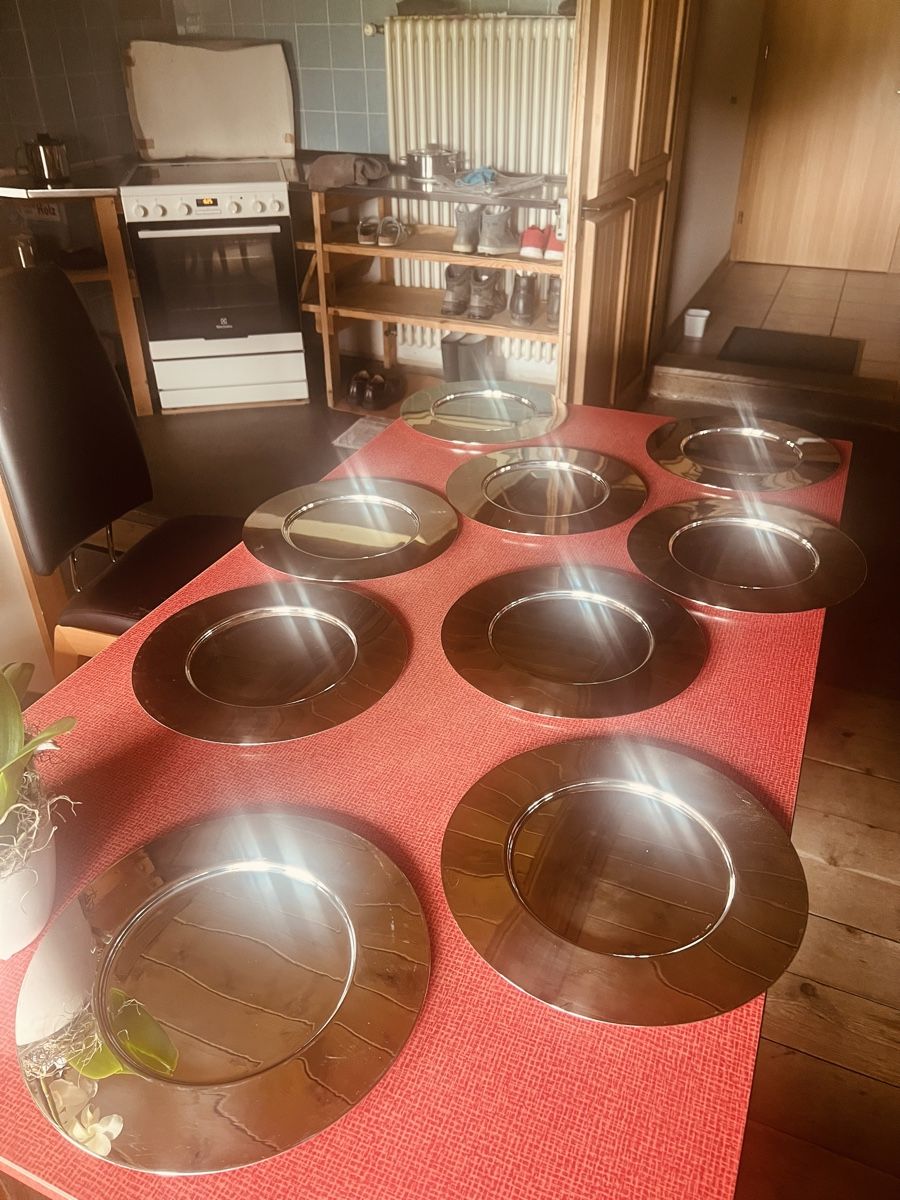 Berndorf Piatti: Platzteller Berndorf Versilbert – Usato da Goldiwil (Thun) venduto da Carlo77 6