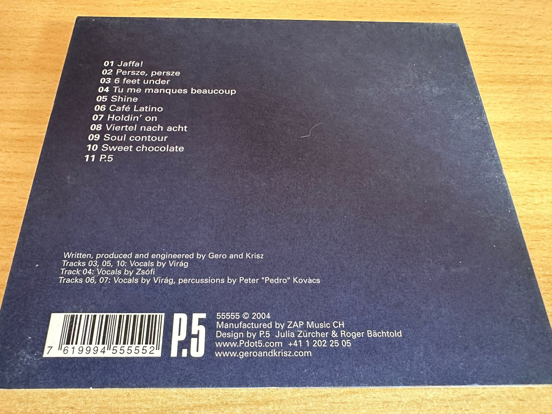 CD: Gero And Krisz – P.5 – Usato da Rikon im Tösstal venduto da Alpenmutz 1