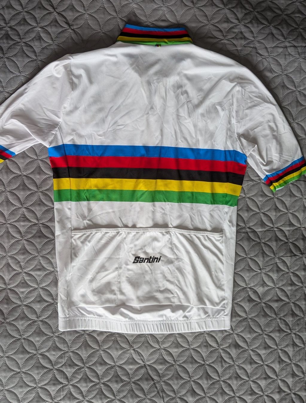 Canottiere & Pantaloni: Santini UCI Trikot – Usato da Kloten venduto da Teka 3