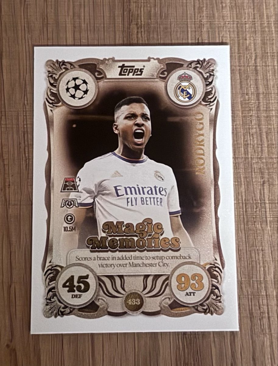 Topps Carte collezionabili: Rodrigo Fussball Real Madrid  – Nuovo (secondo la descrizione) da Heiden venduto da fra_2bjn