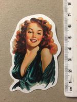 Pin Up Pinup Aufkleber (Nr.50)