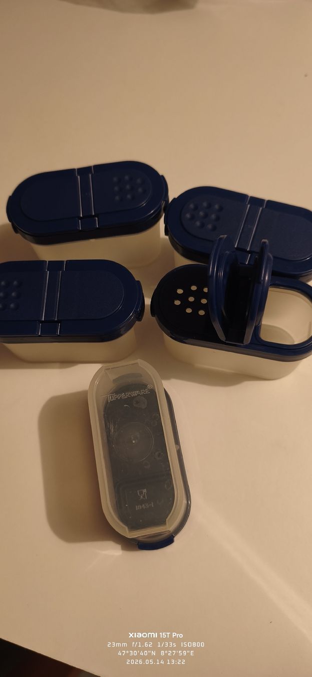 Tupperware Behälter & Ähnliches: Tupperware Gewürzzwerge, 5 Stk., @home oder unterwegs – Gebraucht aus Neerach von ber_l5lc 1