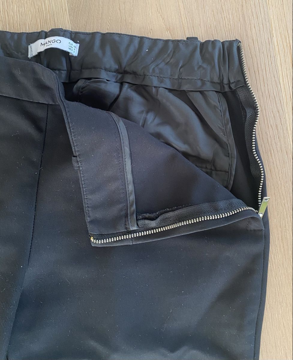 Mango Pantaloni: Neuwertige schwarze Mango Hose, Grösse 36 – Usato da Winkel venduto da Flyhy2020 2