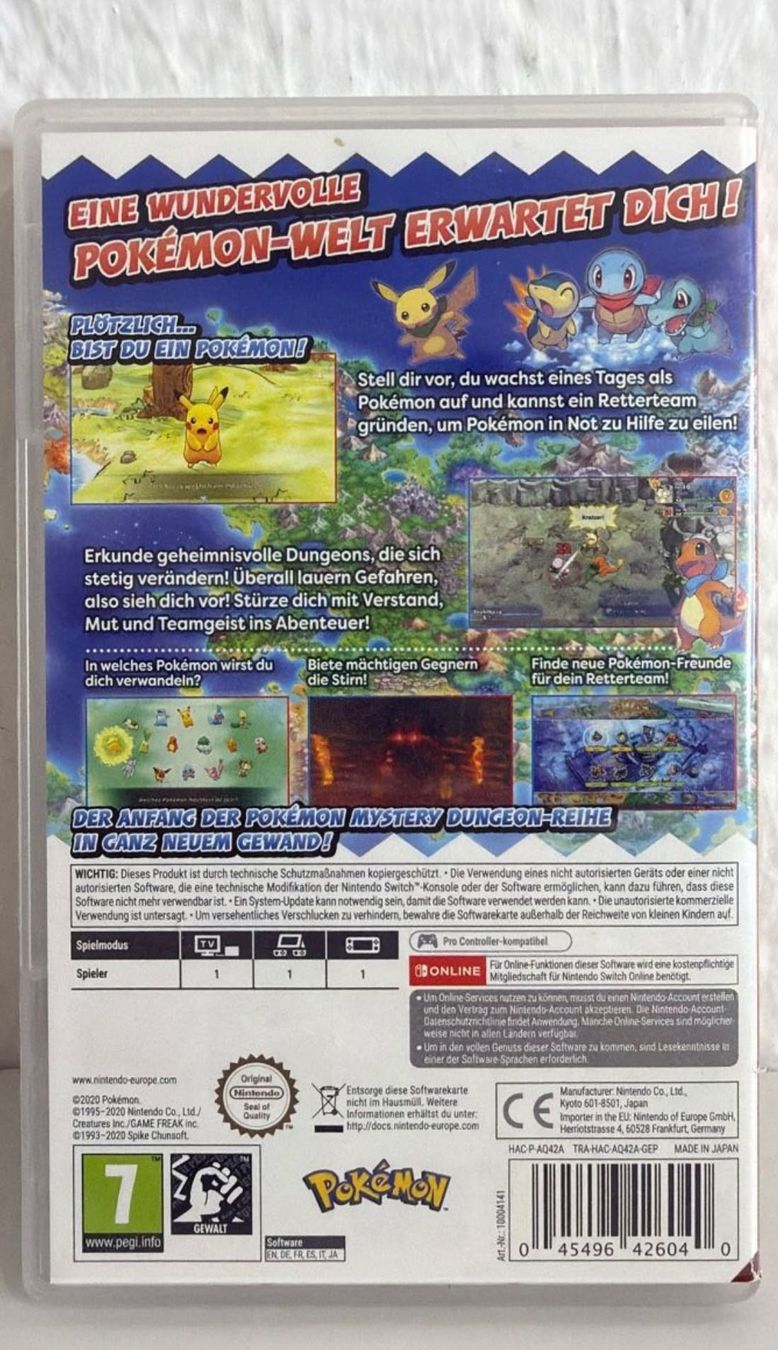 Giochi: Nintendo Switch Pokémon Mystery Dungeon  – Usato da Ehrendingen venduto da lax21 1