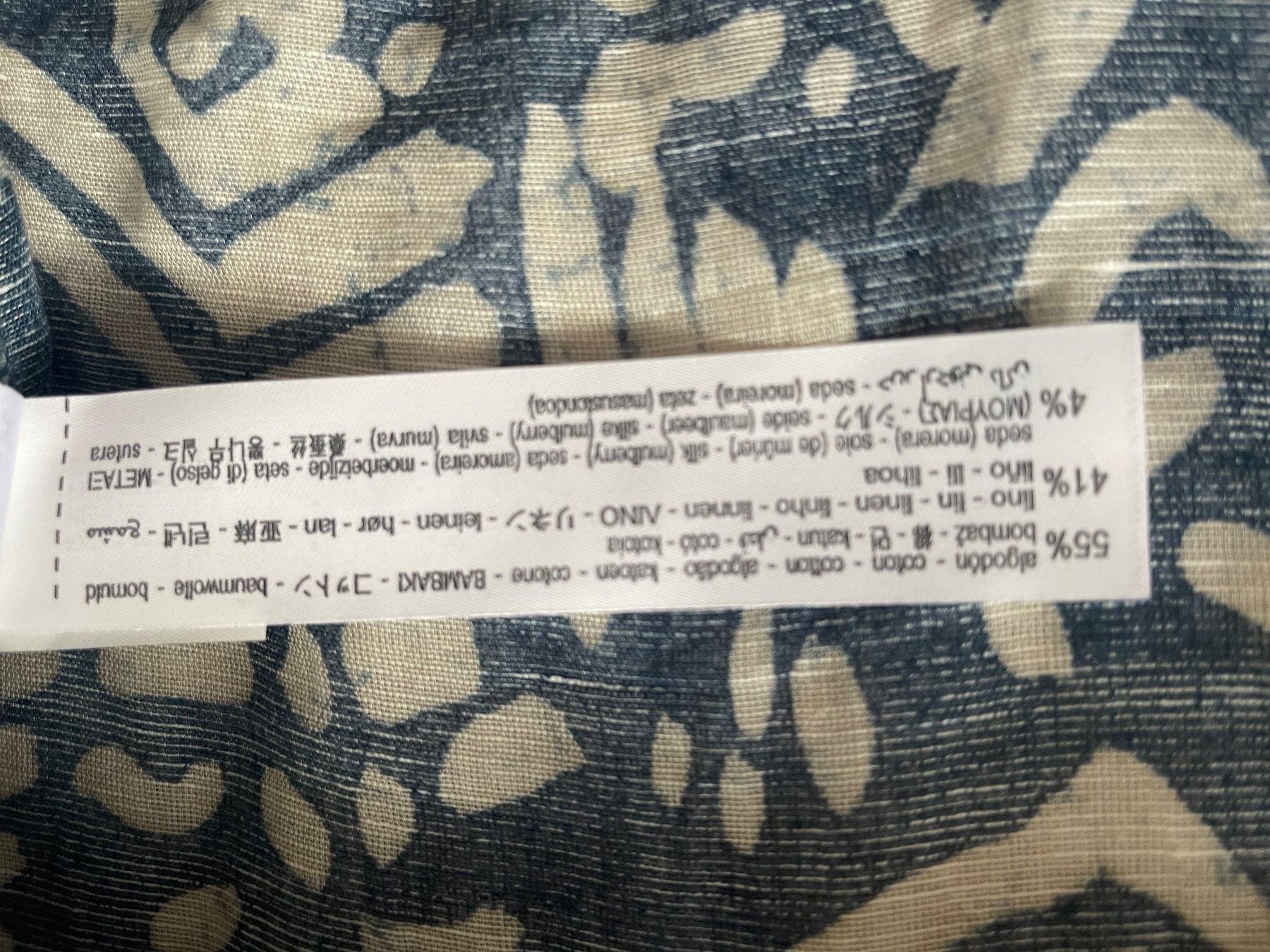 Zara Camicette: Gemustertes Hemd Leinenmischgewebe, Versand Möglich – Nuovo (secondo la descrizione) da Zürich venduto da Fashionista00 4