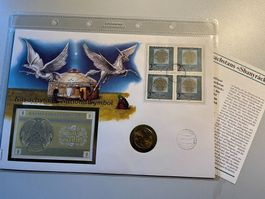 Super Brief,,*Note,,Münze*Briefmarke*"