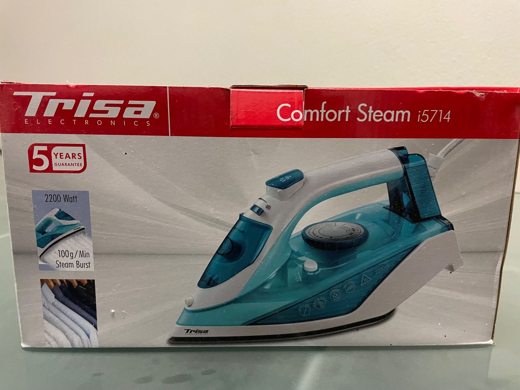 Trisa Ferri da stiro: Trisa Bügeleisen NEU – Nuovo e nell'imballaggio originale da Full-Reuenthal venduto da Mimi_1986