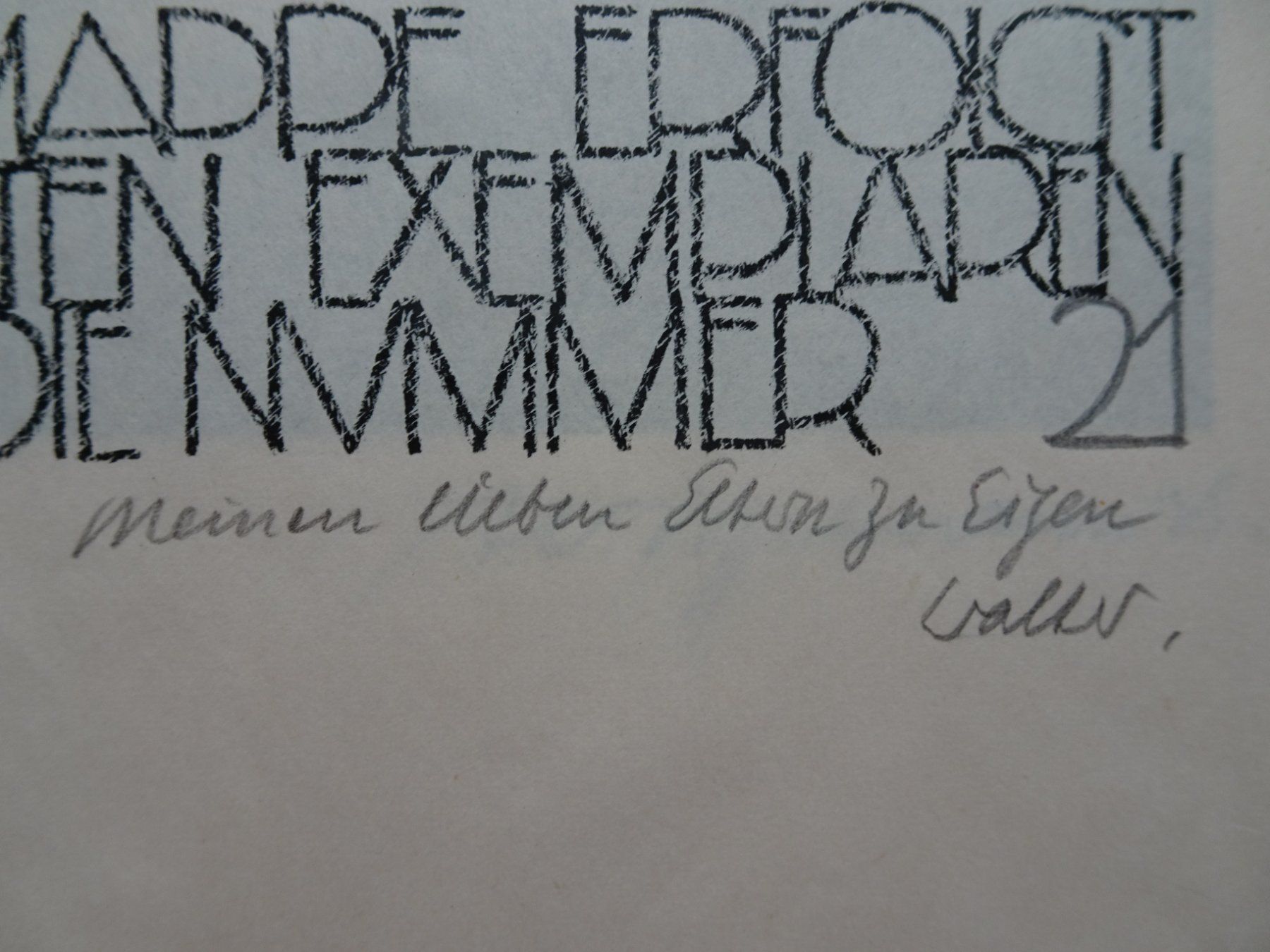 Grafiken & Lithographien: Alex Walter Diggelmann Schubert Mappe Lithographie 19 Blatt – Gebraucht aus Goldswil b. Interlaken von troedlermarkt-goldsw 4