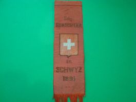 Abzeichen 1. August von 1891 *RAR*