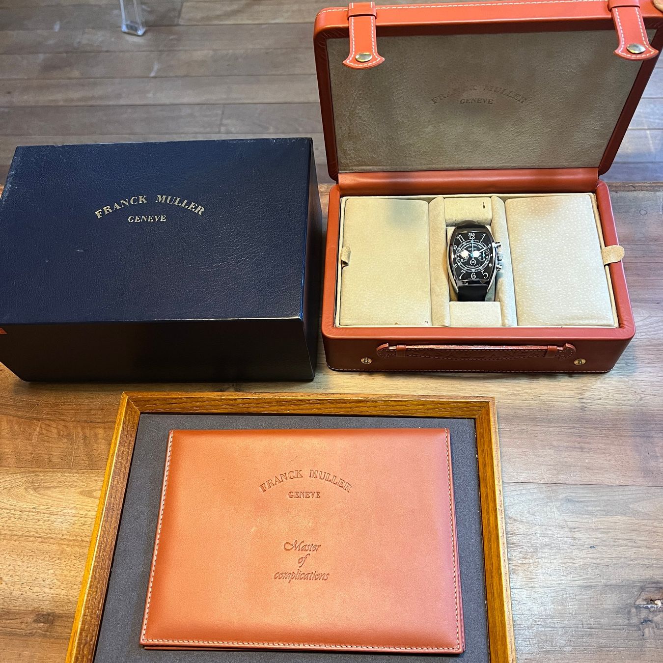 Franck Muller Uhren: Franck Muller Casablanca Chronograph Full Set 8880CCC – Gebraucht aus Carouge GE von Watchaser 9