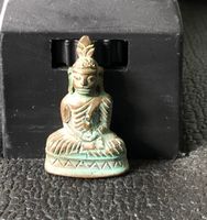 Indische India Indien Glückwunsch Figur Buddha bMessing Gebr