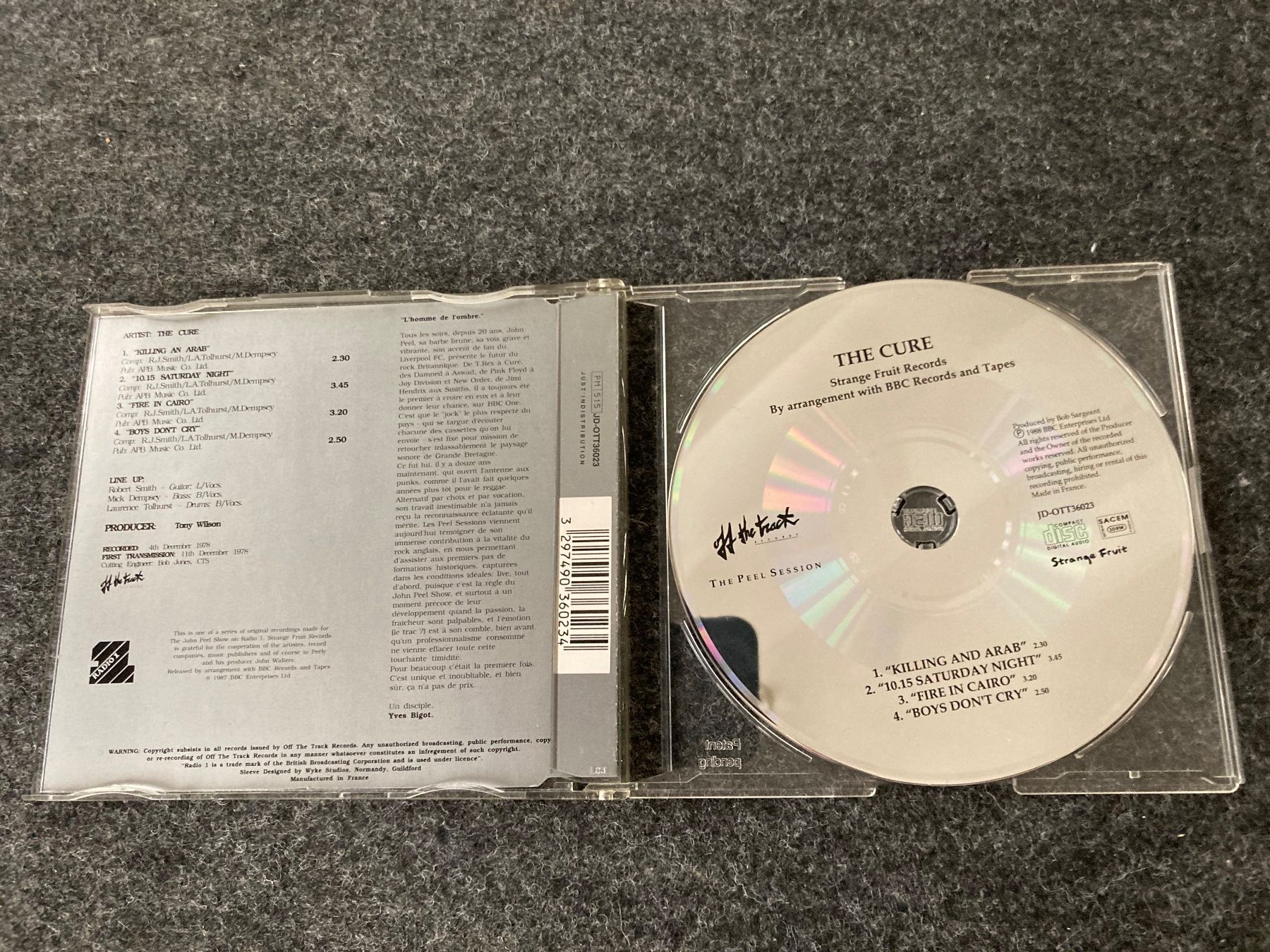 CD: The Cure - The Peel Session – Usato da Fribourg venduto da Karushi 1