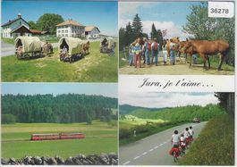 Jura, je t'aime a pied, a cheval, en voiture