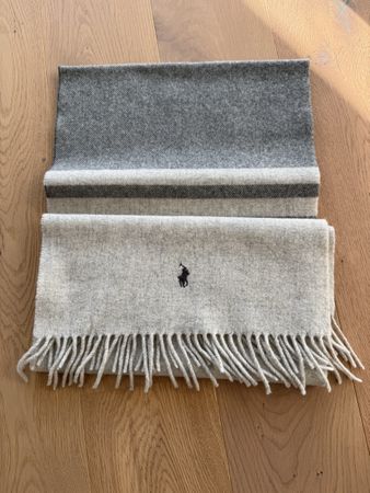 Ralph Lauren Schal grau