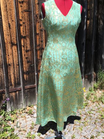 Couture 1960er Jahre  Vintage Abendkleid lang Frankreich