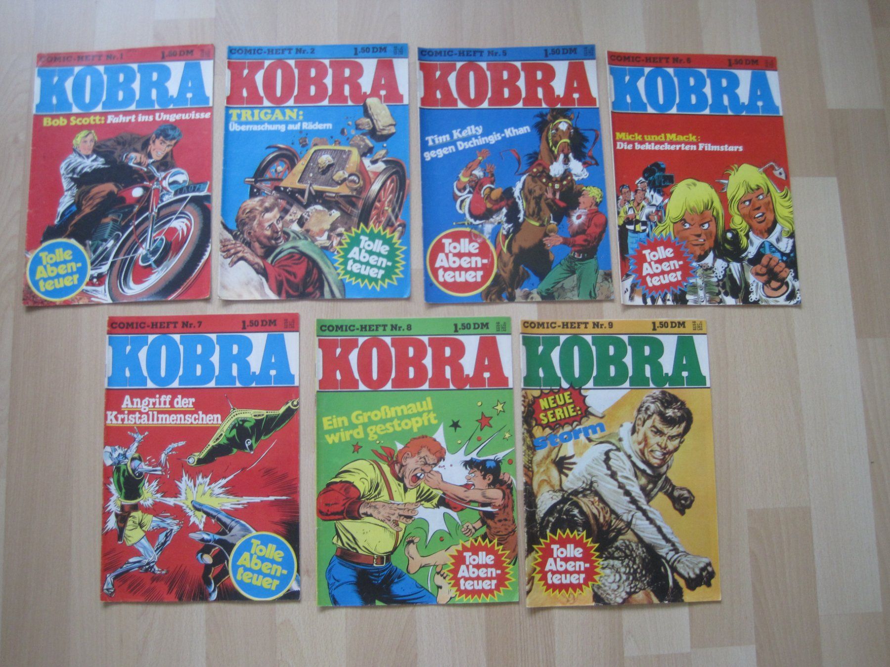 Fumetti: KOBRA Eiserne Hand Storm Archie 1978 Comic LOT U – Usato da Gossau SG venduto da Noryflory