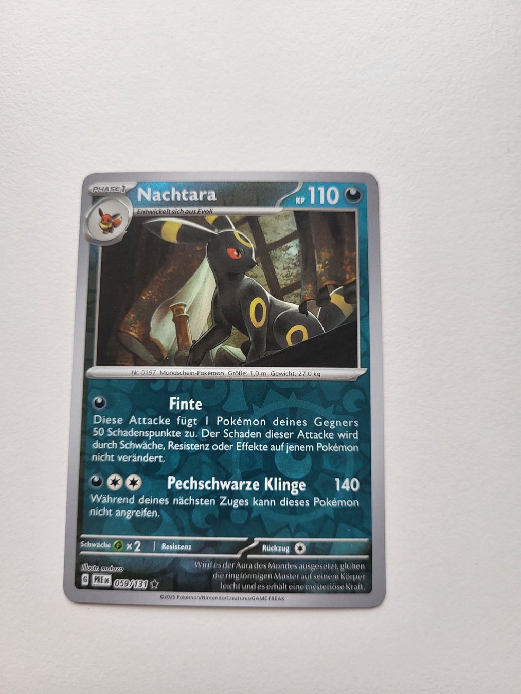 Pokémon Sammelbilder & Trading cards: Umbreon (Prismatic Evolutions 059/131) – Gebraucht aus Erlenbach ZH von ram_mjn5