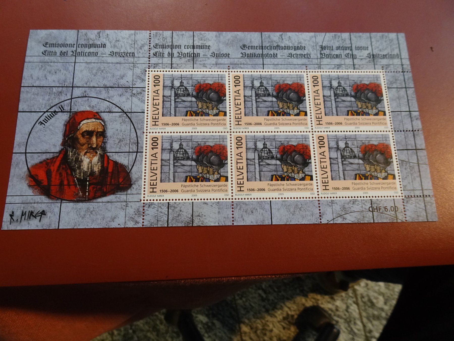 Alle Briefmarken: 2005, KLEINBOGEN. VATIKAN POSTFRISCH – Neu (gemäss Beschreibung) aus Eschenbach SG von eDaisy