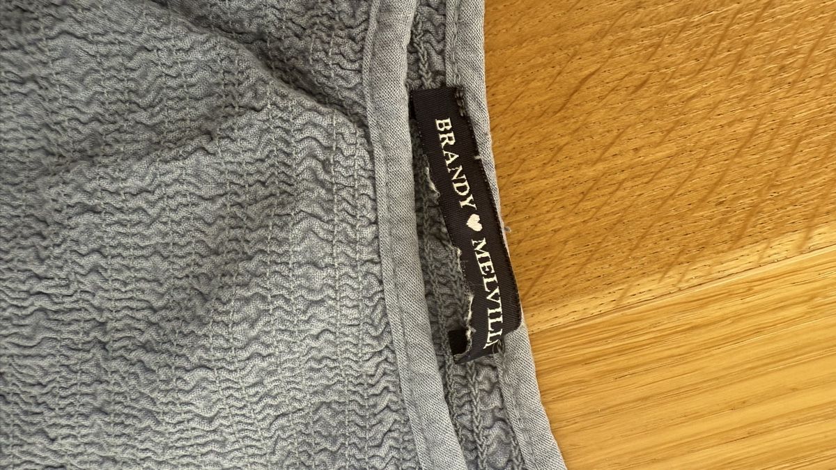 Brandy Melville Top: Brandy Melville Top, hellblau, Grösse S – Usato da Gelterkinden venduto da teddywidder 1