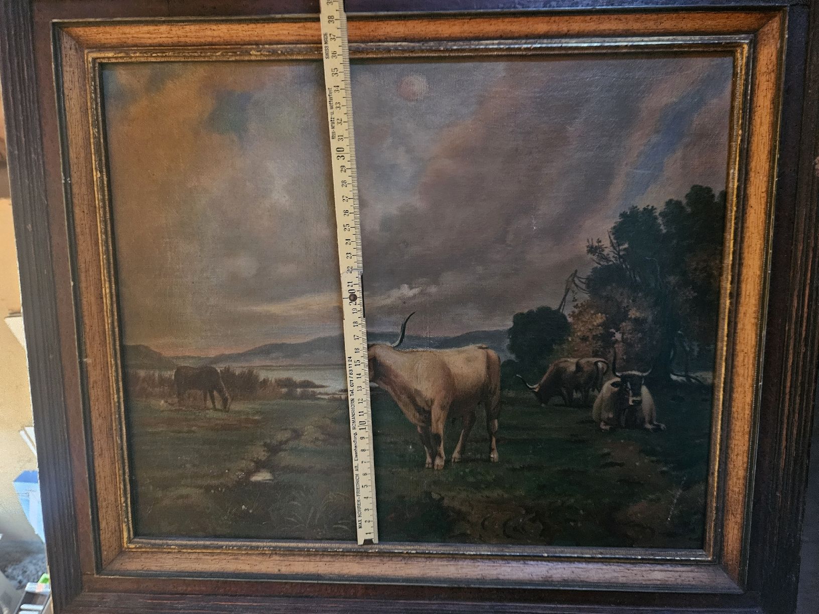 Tableaux: gemälde antik – D'occasion à Schwellbrunn par Omega-alpha 2