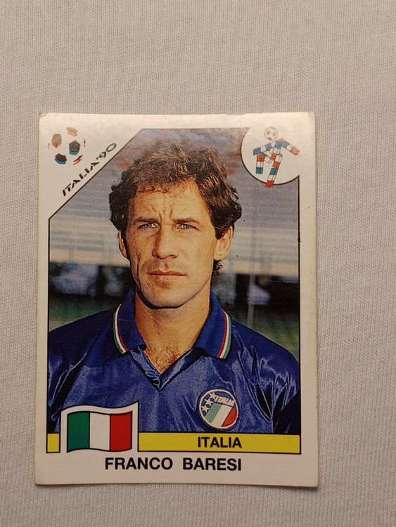 Panini WM 1990 Franco Baresi Italien Sticker World Cup | Kaufen auf Ricardo