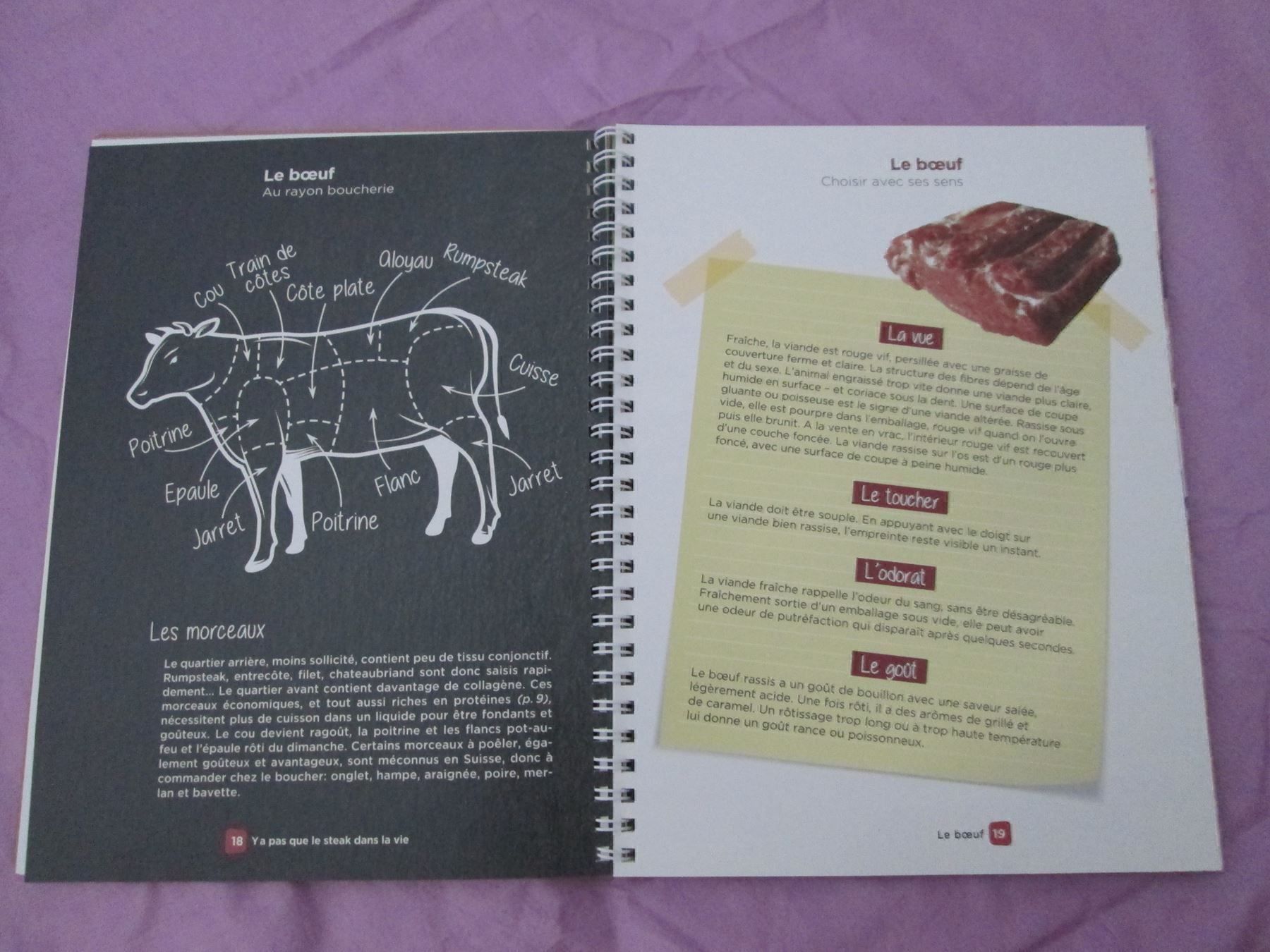 Libri: Y a pas que le steak dans la vie – Usato da Neuchâtel venduto da Dualseele 3