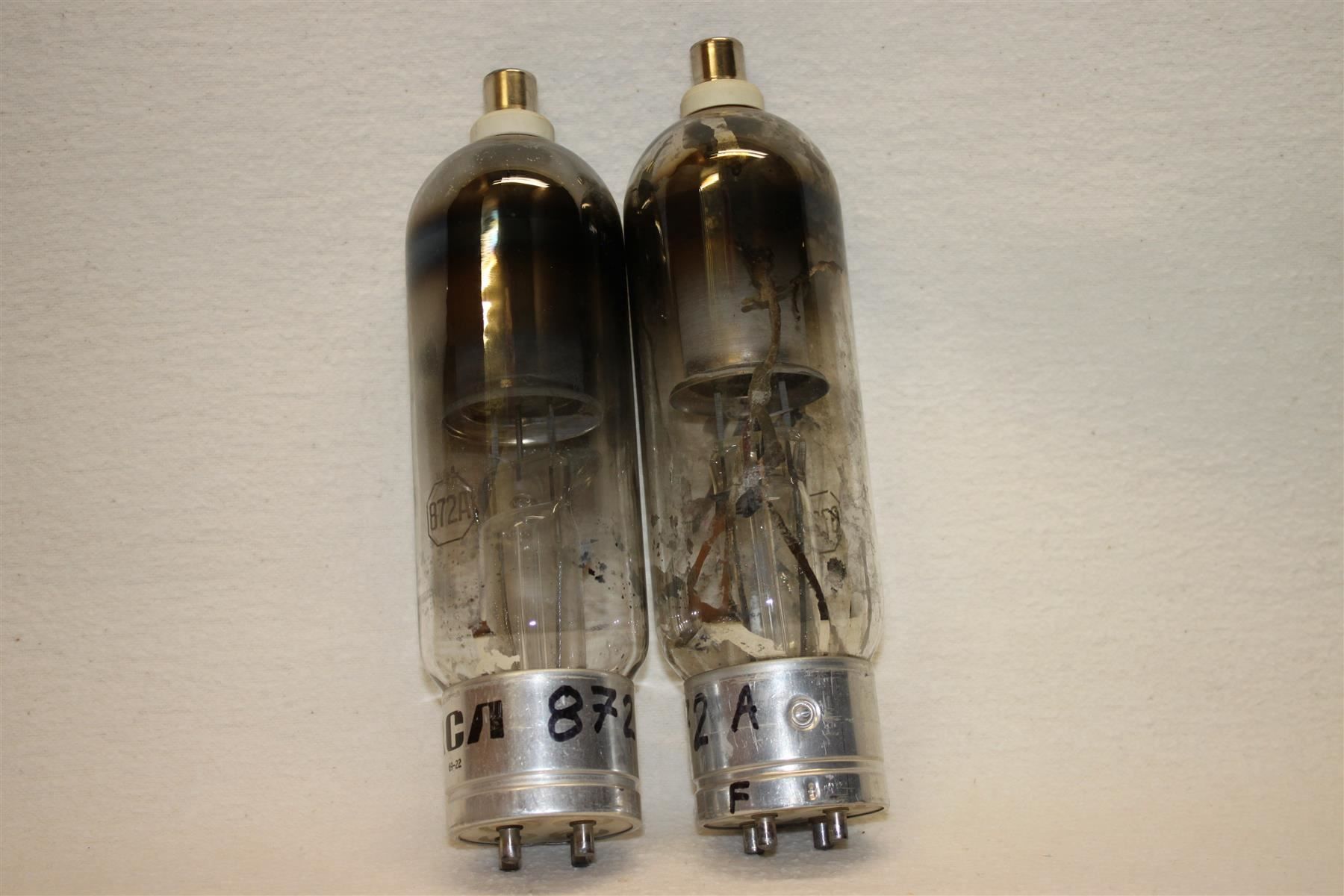 Componenti elettronici: 2 St. RCA  872 A Röhren – Nuovo e nell'imballaggio originale da Thun venduto da Fbchm