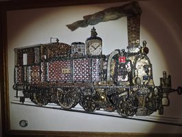Unikat Dampf Lokomotive(Bild 1980iger Jahren erschaffen)