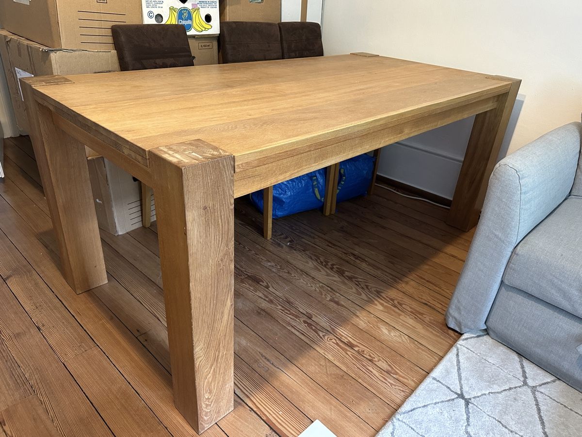 Tavoli: Esstisch Eiche massiv 180x90cm – Usato da Oberarth venduto da hatikva