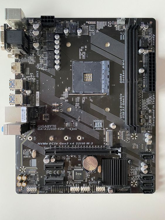 GIGABYTE GA-A320M-S2H Motherboard | Kaufen auf Ricardo